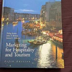 Marketing for Hospitality and Tourism 5th edition